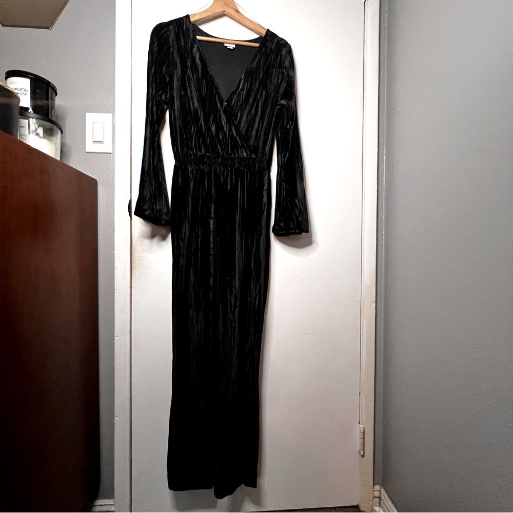 EUC A New Day Velour Jumpsuit